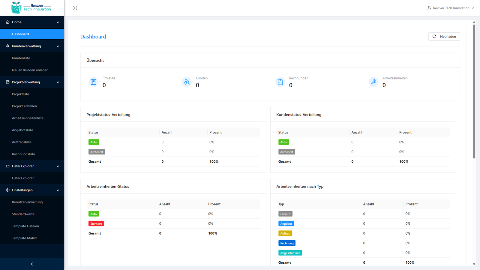 ProjektMeister Screenshot
